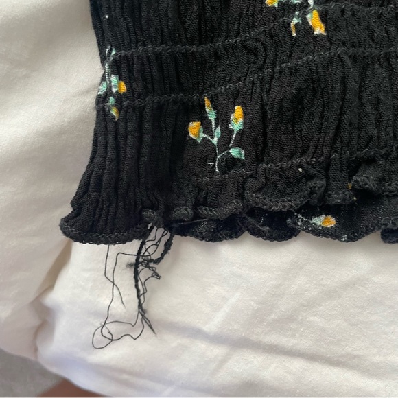 Windsor Black Floral Mini Dress - Picture 4 of 4